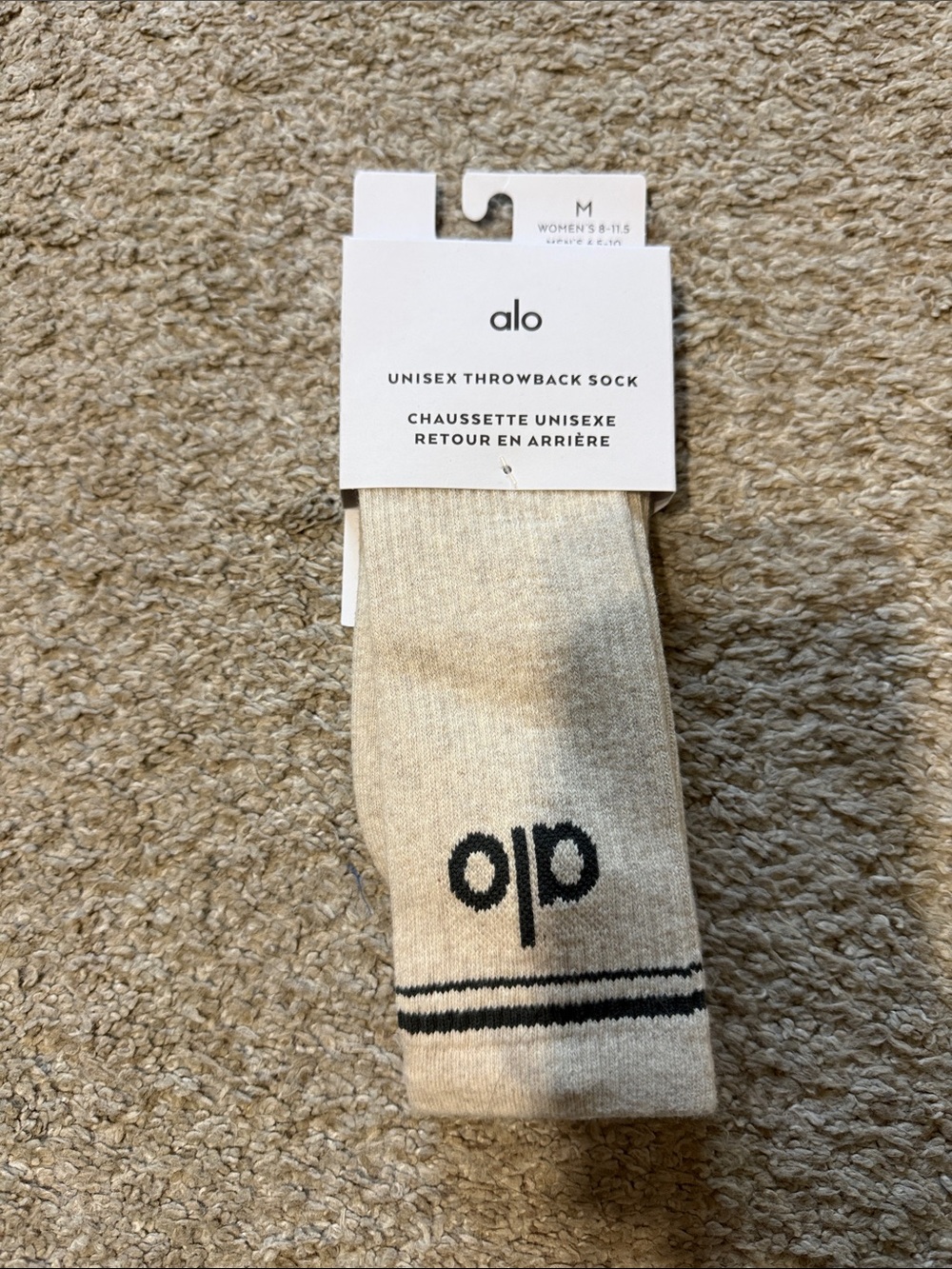 Alo oatmeal socks